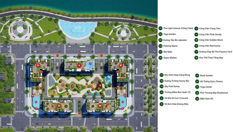 Tiện ích nội khu dự án căn hộ LDG Sky