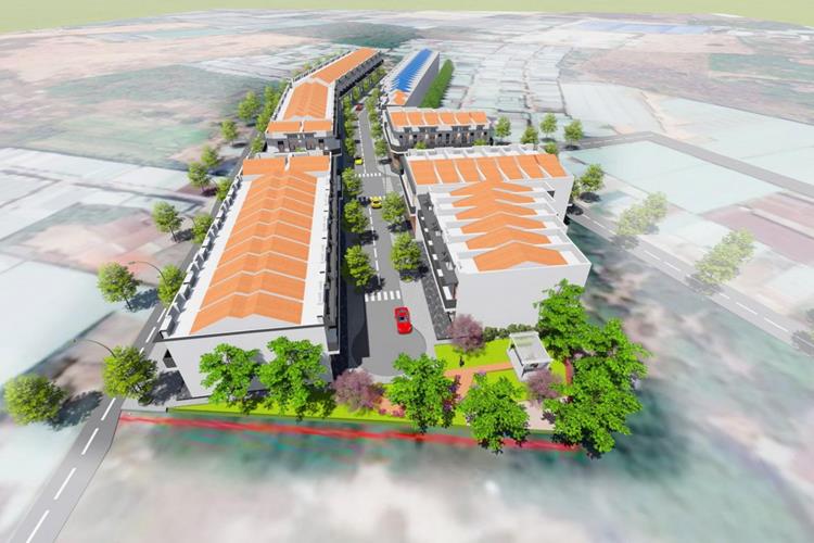 Phối cảnh dự án đất nền Hoàng Tiến Central 