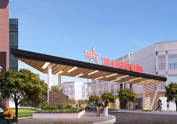 Cổng chính dự án TNR Stars Bích Động Việt Yên Bắc Giang