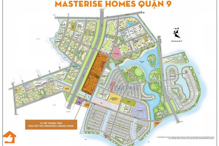 Mặt bằng căn hộ Masteri Centre Pointcủa Masterise Homes