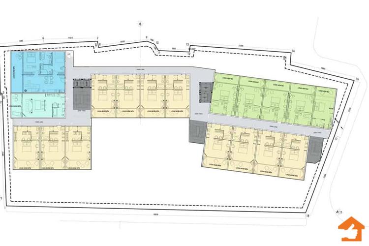Mặt bằng chính thức dự án căn hộ Leman Cap Residence Vũng Tàu