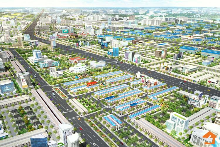 Phối cảnh dự án Crystal Central tại Bàu Bàng