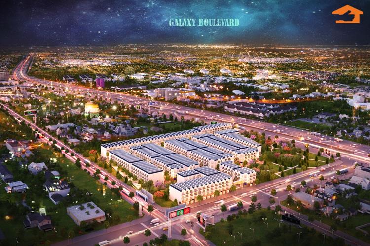 Phối cảnh dự án đất nền Galaxy Boulevard Kim Dinh Bà Rịa