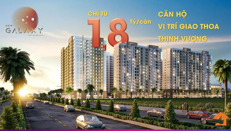 Phối cảnh dự án căn hộ New Galaxy Bình Dương
