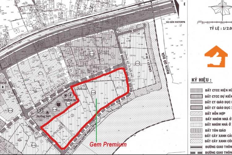 Vị trí dự án căn hộ Gem Premium