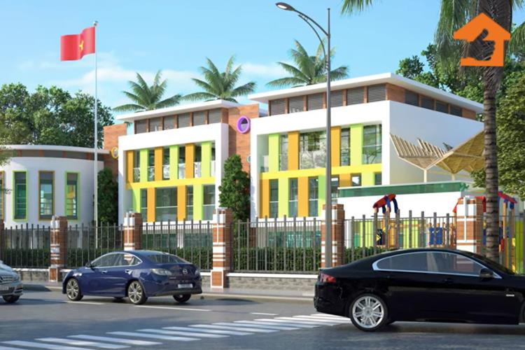 Phối cảnh trường học tại dự án An Phú Long Garden