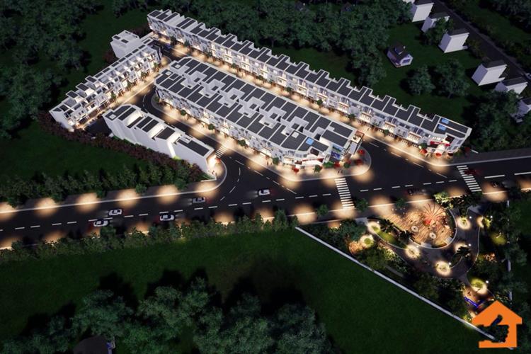 o560-304497 Phối cảnh dự án nhà phố La Vela Garden Bình Dương