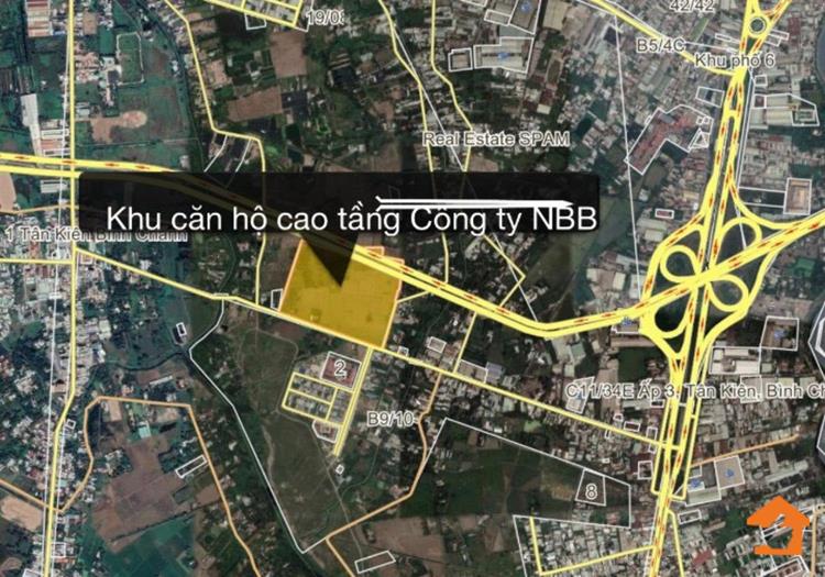 Vị trí dự án căn hộ NBB2 City Gate 5 Bình Chánh