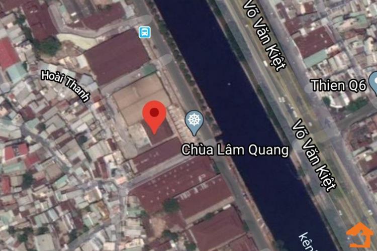 Vị trí dự án căn hộ D – Aqua Quận 8