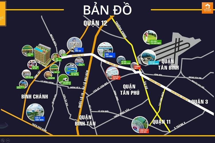Vị trí dự án căn hộ Cavahome 