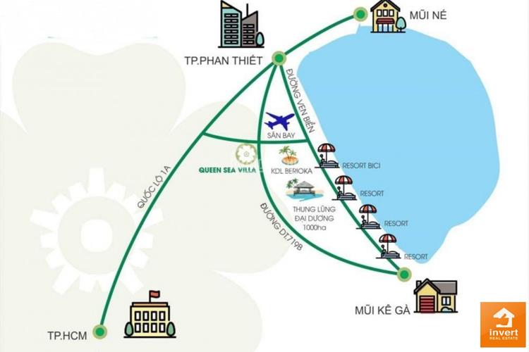 Vị trí dự án Khu đô thị King Sea Phan Thiết