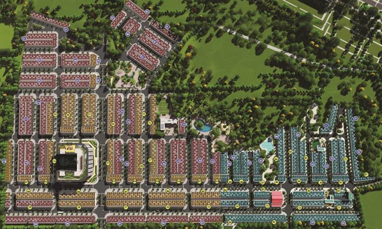 Phối cảnh khu đô thị Thịnh Gia 