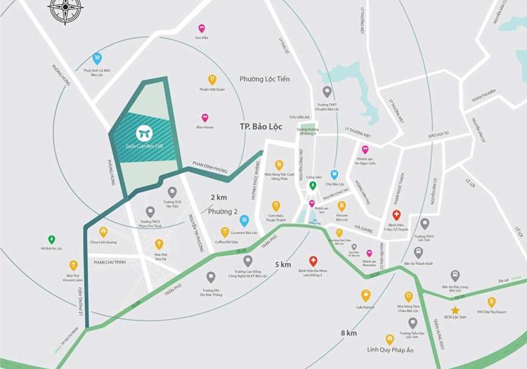 Vị trí tiềm năng sinh lời cao của dự án Jade Garden Hill