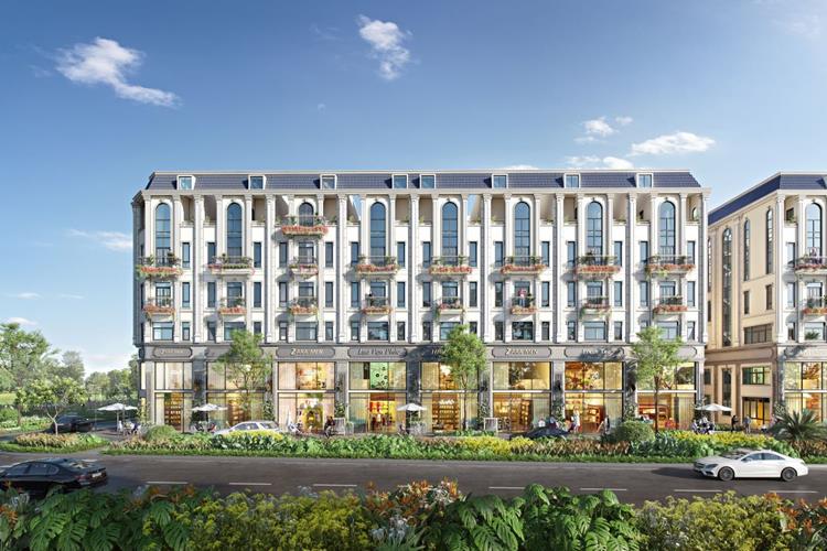 Phối cảnh nhà phố Him Lam Vạn Phúc