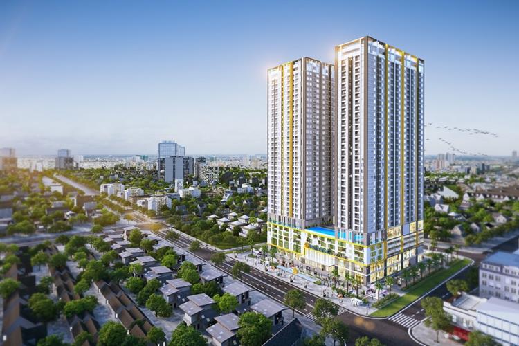 Phối cảnh dự án Phú Đông Sky Garden Bình Dương