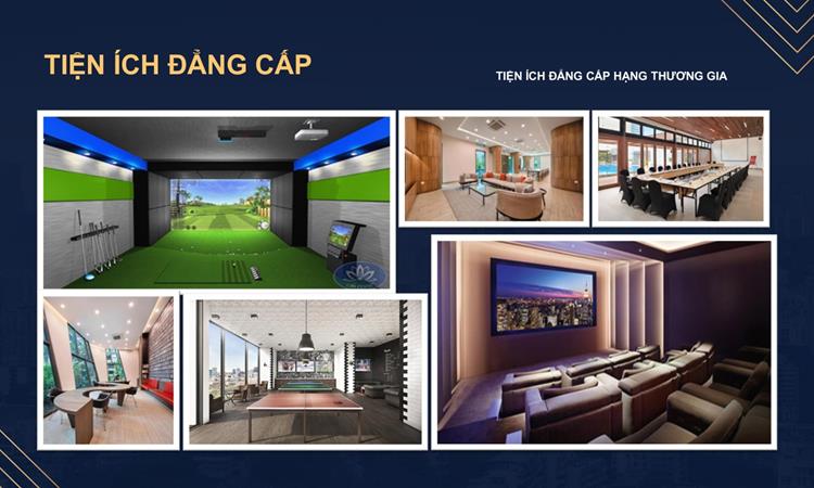 Phối cảnh tiện ích đẳng cấp Hạng thương gia