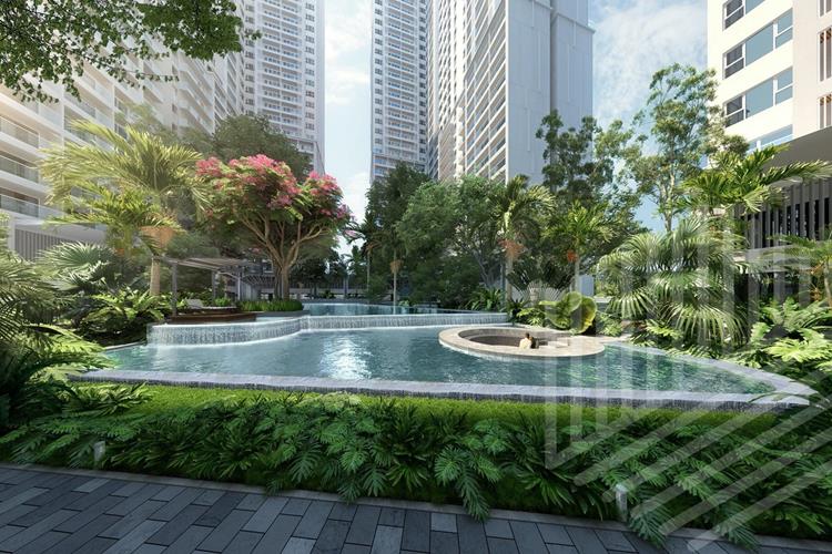 Công viên trung tâm dự án (Hình minh hoạ)