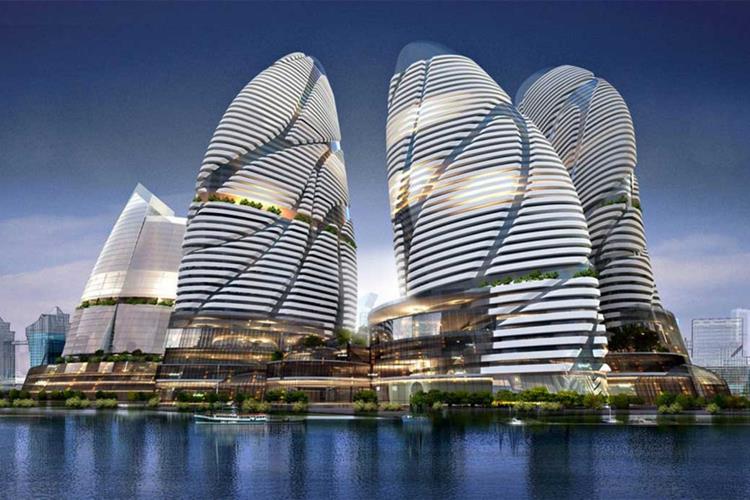 Phối cảnh độc đáo của khu căn hộ Suối Tiên Plaza