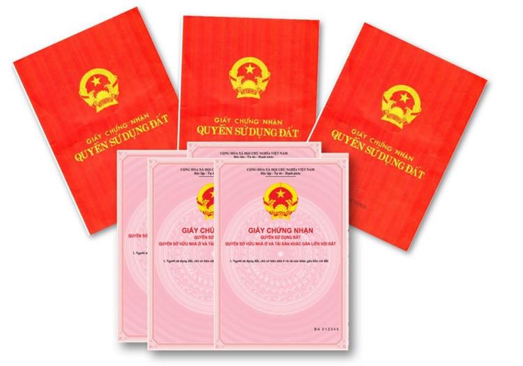 Sổ đỏ từng nền tại dự án Thịnh Đán Residence