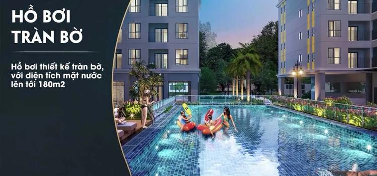 Hồ bơi nội khu dự án