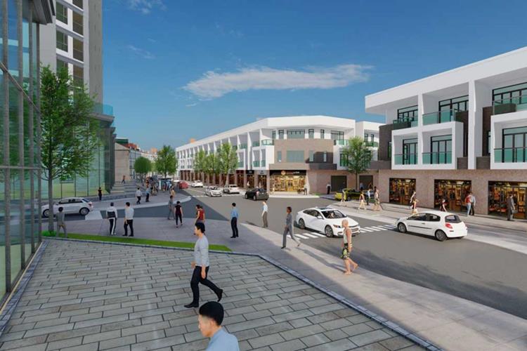 Khu phố thương mại Long Phát Residence