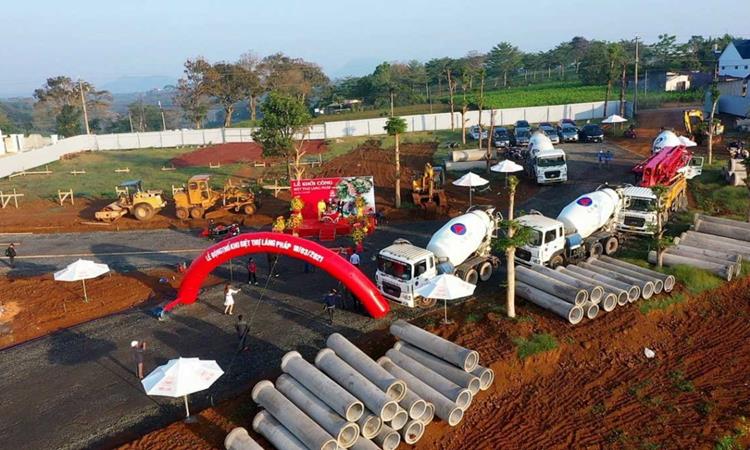 Khởi công dự án Làng Pháp Bảo Lộc Resort & Spa