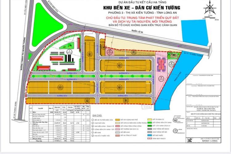 Mặt bằng khu đô thị TNR Stars Long An