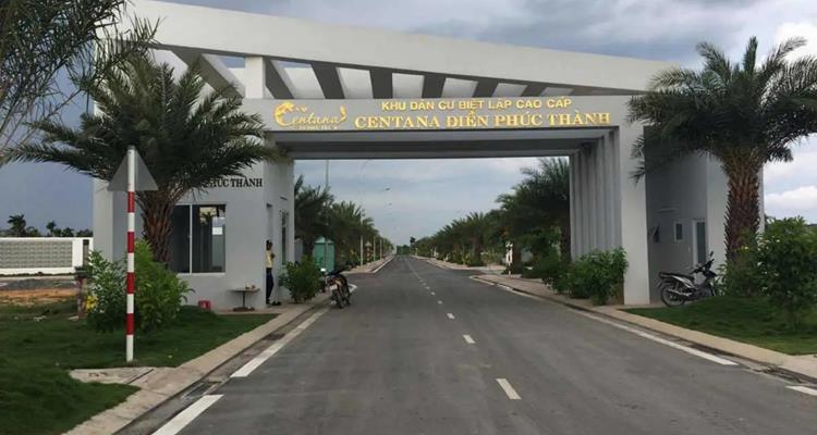 Cổng chào dự án