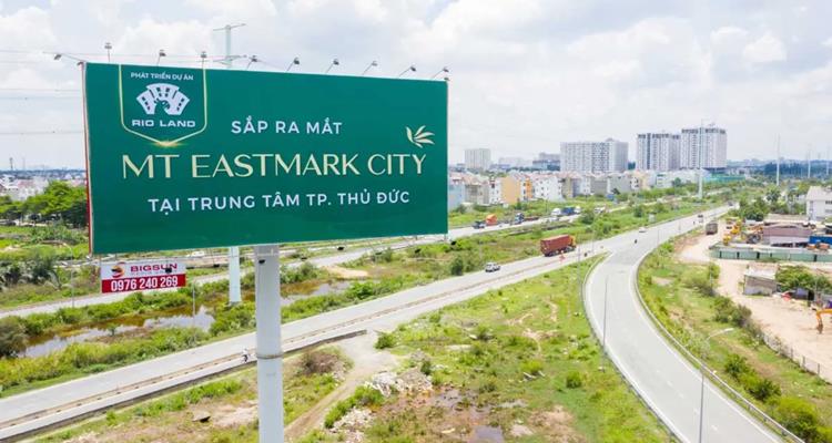 MT Eastmark City nằm tại trung TP Thủ Đức