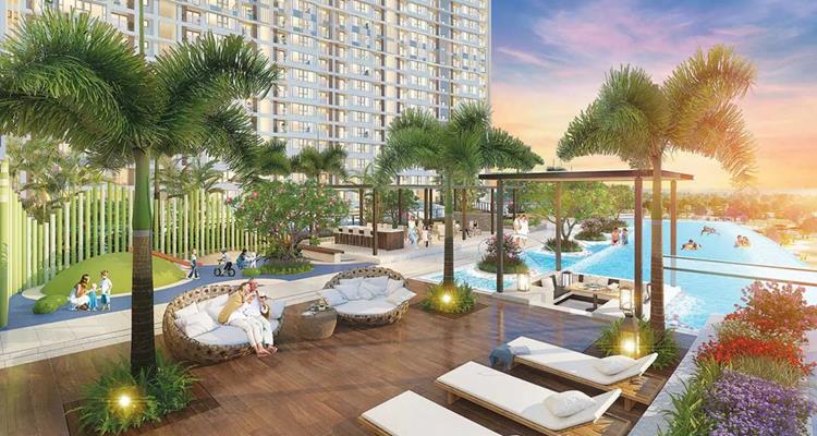 Hồ bơi nội khu MT Eastmark City