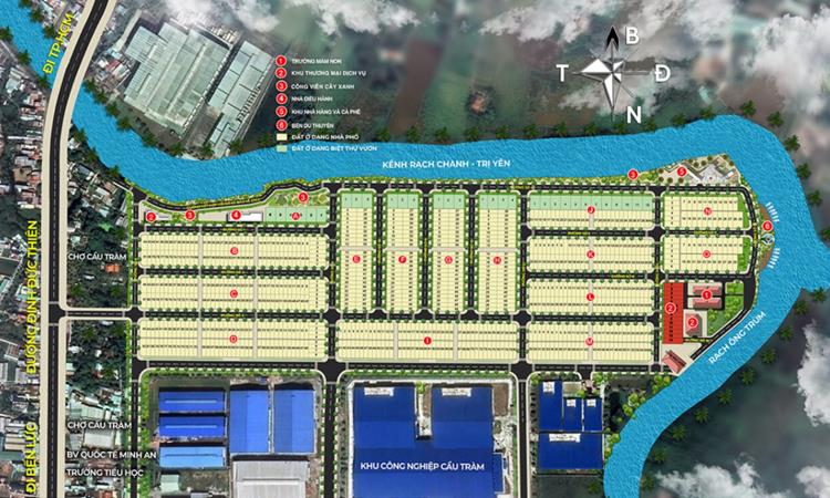 Mặt bằng tổng thể Saigon Fortune