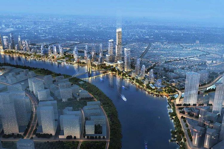 Phối cảnh khu căn hộ The Saigon Riverfront