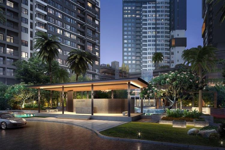 Không gian xanh thông thoáng trong nội khu