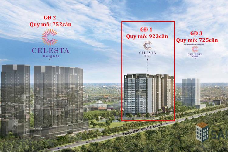 Celesta Gold là giai đoạn 3 của khu đô thị Celesta