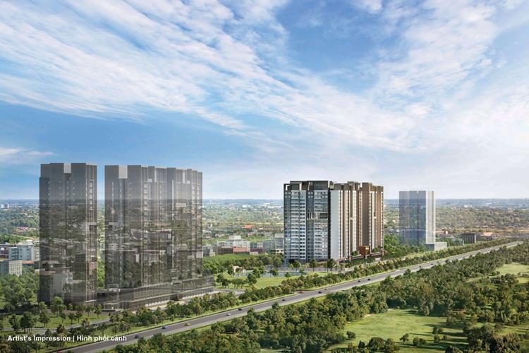 Phối cảnh khu căn hộ Celesta Gold