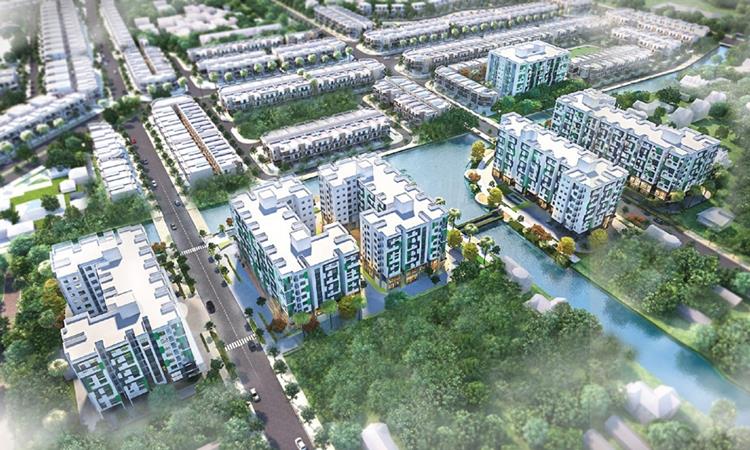 Phối cảnh khu chung cư Dragon E-Home