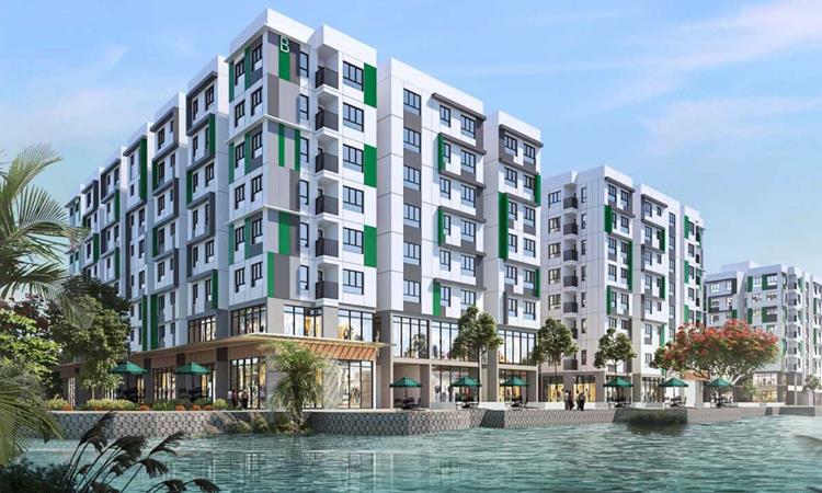 Phối cảnh Block B 