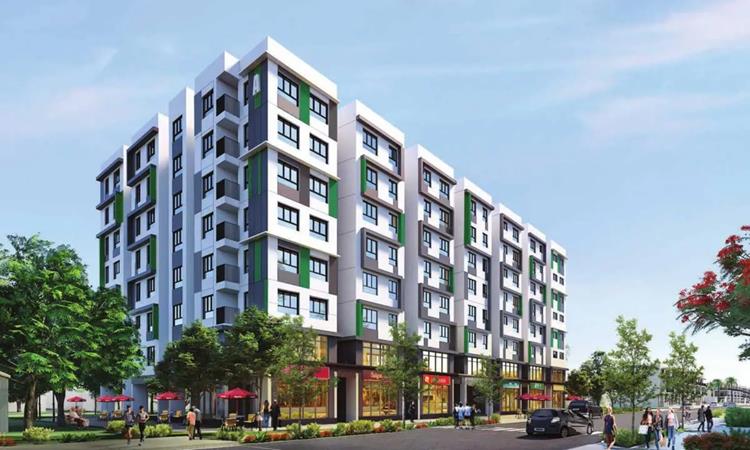 Phối cảnh Block A