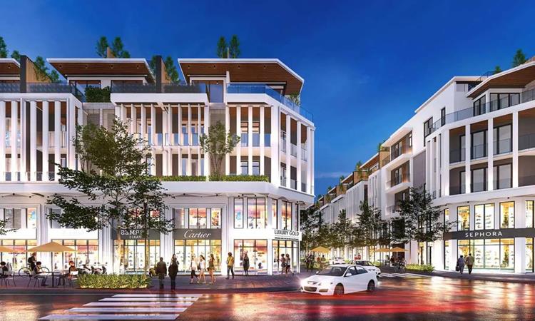 Đường nội khu rộng rãi