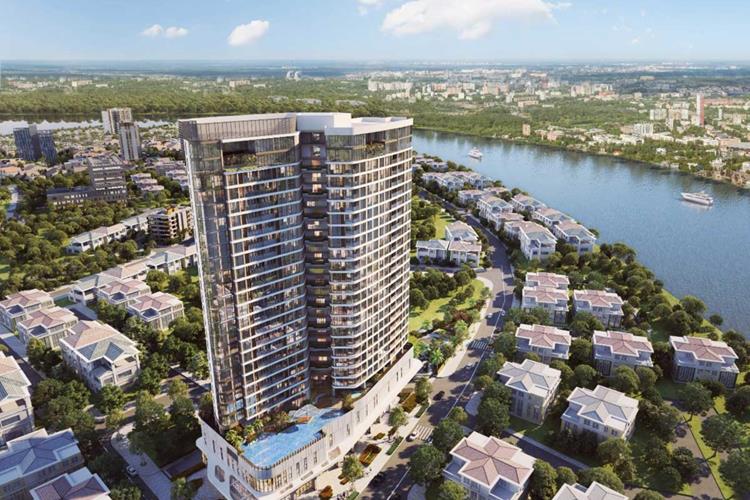 o704-901272-1 Phối cảnh khu căn hộ Thảo Điền Green Towers