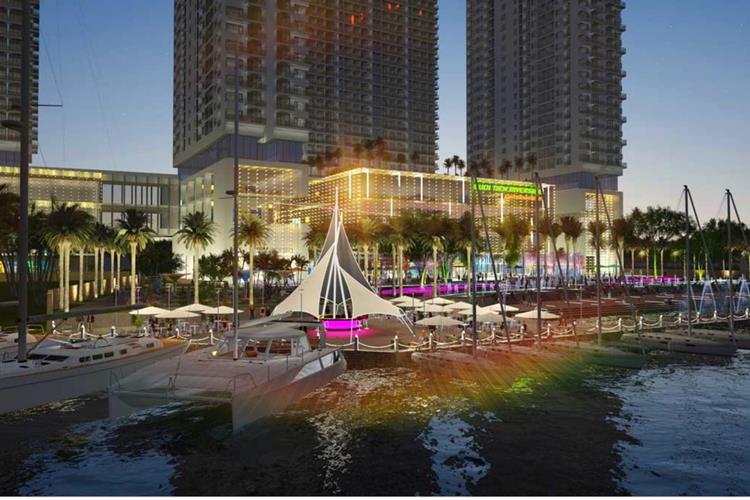 Bến thuyền tại dự án Suối Tiên Complex