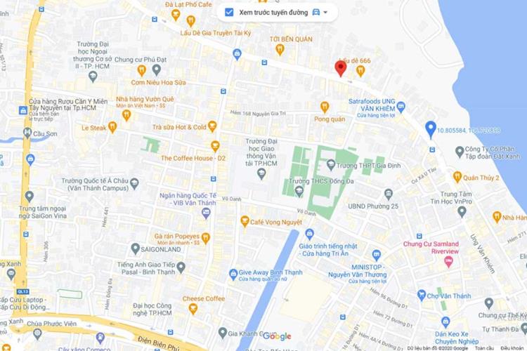 Vị trí dự án căn hộ Suối Tiên Complex Bình Thạnh