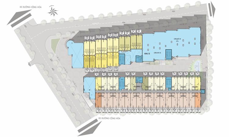 Mặt bằng tổng thể Diyas Sky Tân Bình