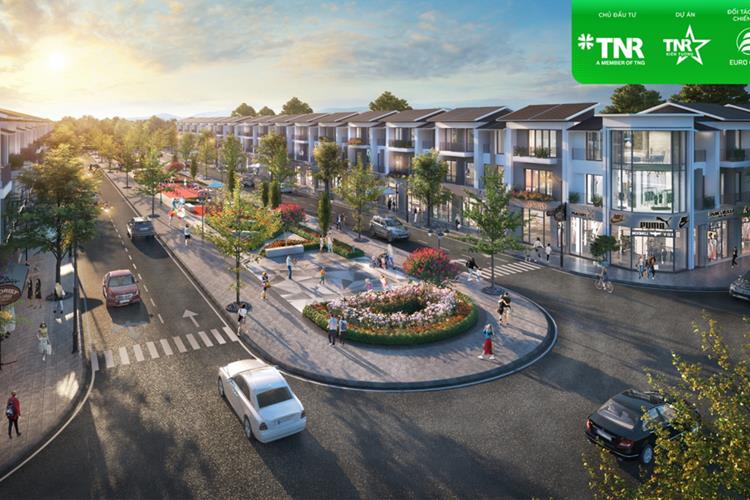 Đường nội khu rộng rãi, thông thoáng