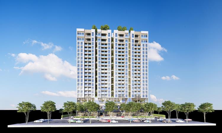 Phối cảnh khu căn hộ Asiana Riverside Quận 7