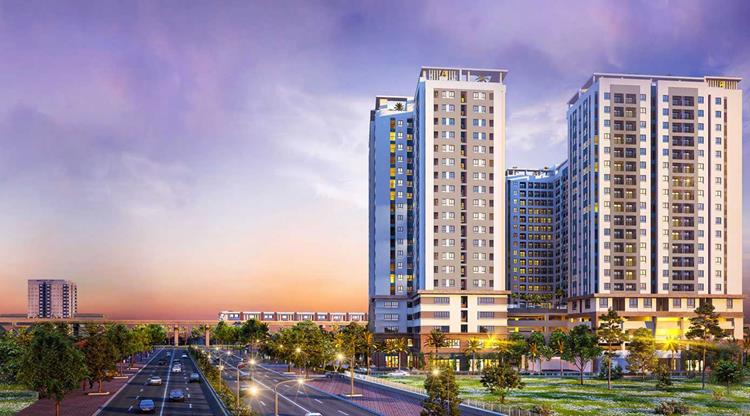 Phối cảnh khu căn hộ Lavita Charm Thủ Đức