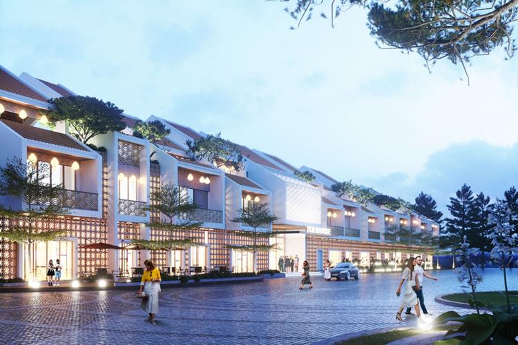 Khu villa theo phong cách hiện đại và năng động