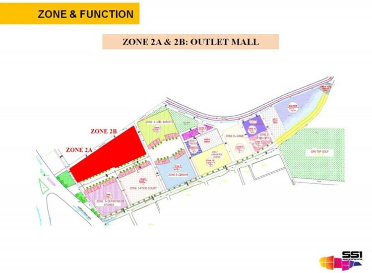 Phân khu Outle Mall