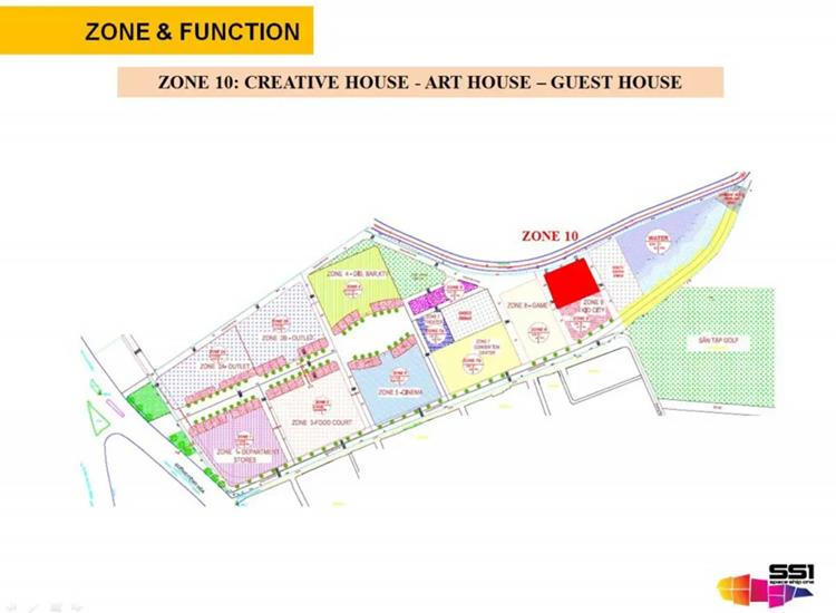 Phân khu Creative House - Art House - Guest House