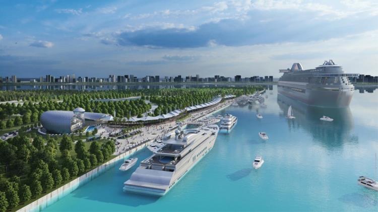 Bến du thuyền đẳng cấp, sang trọng